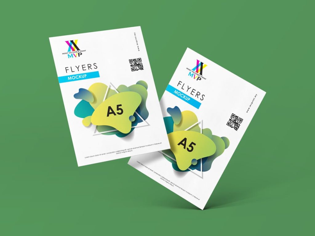 A5 Flyers (Double Sided) printed by Total Digital Press